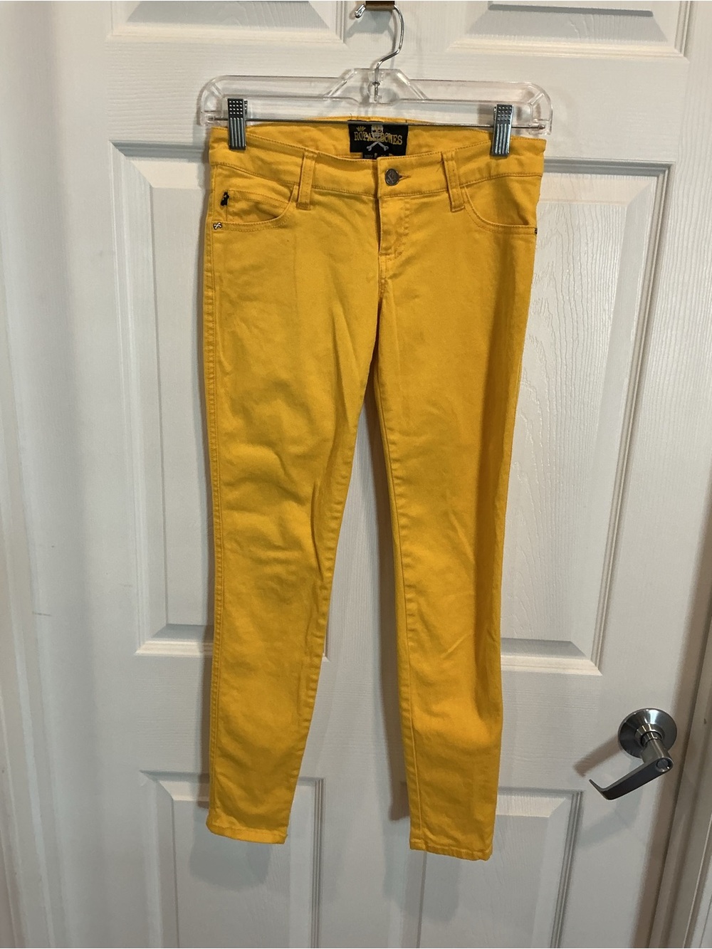 Royal Bones Mustard Yellow Denim Pants